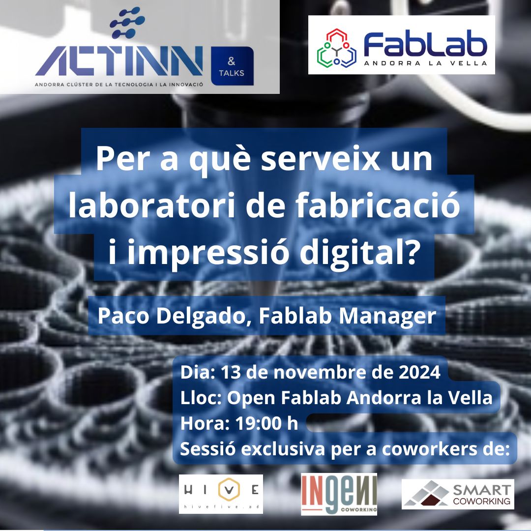 Per a què serveix un laboratori de fabricació i impressió digital?